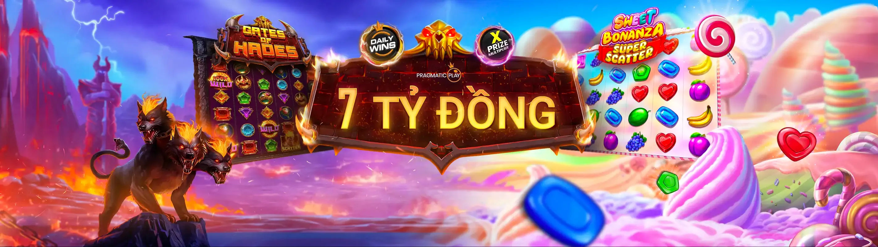 Hình ảnh chính về các trò chơi slot mới nhất tại happy66 casino